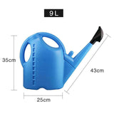 Arrosoir Plastique <br> Bleu 5L/9L - L'arroseur arrosé