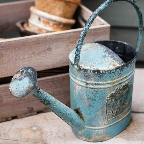 Arrosoir métal vintage 