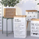 cache pot en papier