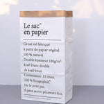 sac en papier pour plante