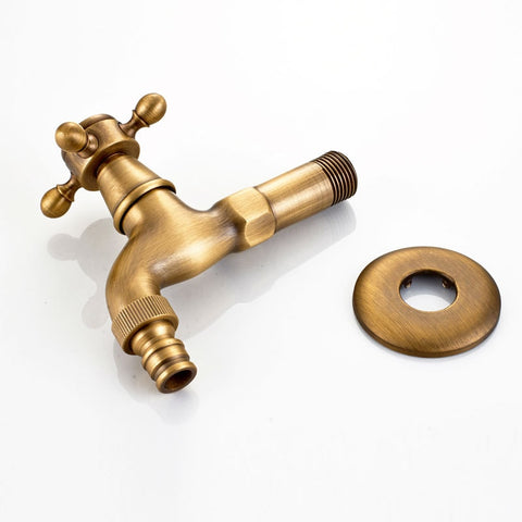 robinet vintage jardinage