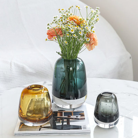 vase en verre
